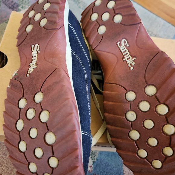 Blue Suede Sneaker - Picture 3 of 3